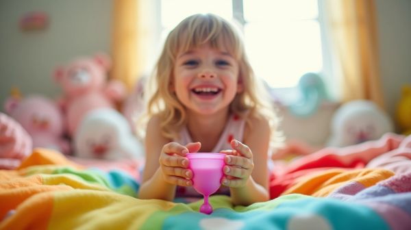 Insérer votre cup menstruelle devient un jeu d'enfant